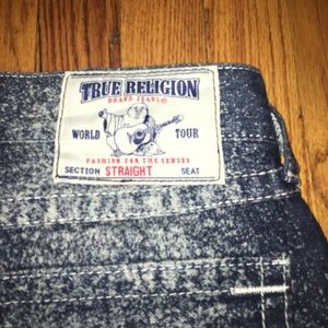 Distressed TRUE RELIGION Denim